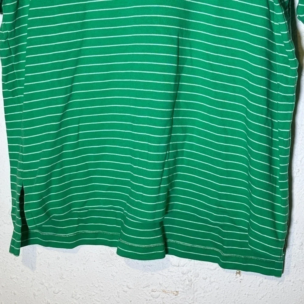 Polo By Ralph Lauren Striped Short Sleeve Polo Top Size Large Men